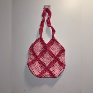 Handcrafted Crochet Barbie Pink Tote Bag